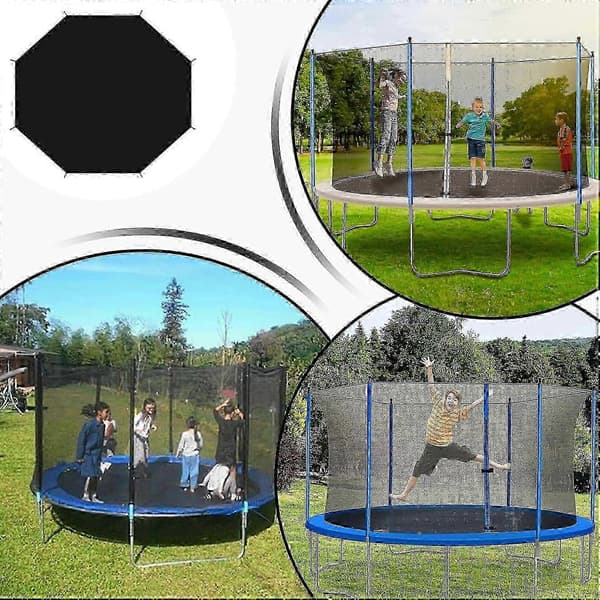 Andningsbart solskydd för studsmatta 8ft 10ft 12ft 14ft 16ft Väderbeständig design