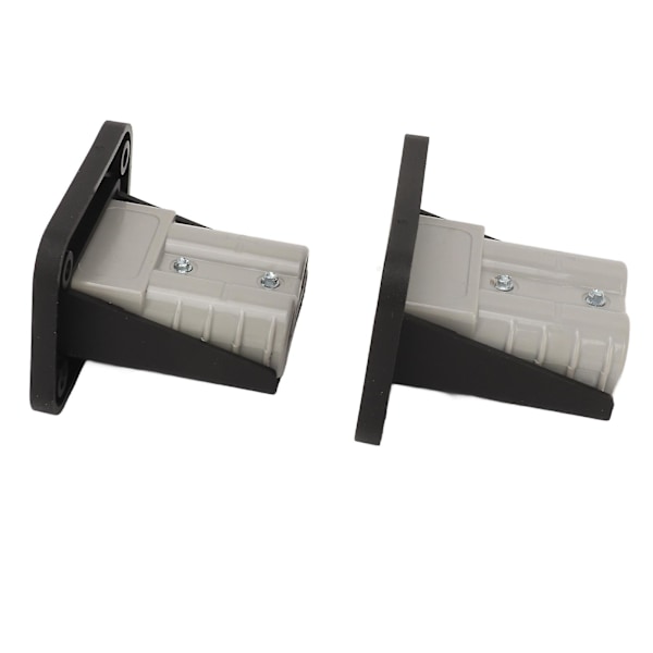 2 stk 50A Pluggmonterings Panel Brannhemmende Innebygde Kontakter Flush Mount Senket Plate for Anderson Power SB50 Seriekontakt