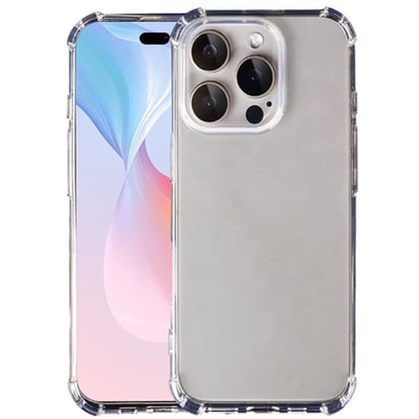 iPhone 12 Pro Max - Erittäin iskunkestävä ja kestävä läpinäkyvä