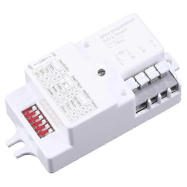 Mikrobølgeradar Bevægelsessensor til AC 220V-240V/50Hz LED-lamper