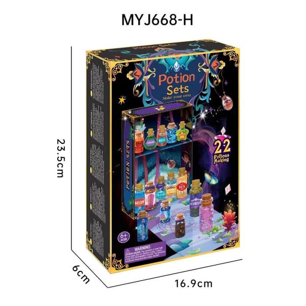 Kids Magic Potion DIY Toy Set – Creative Fun Craft & Science Mixing Experiment Kit for Kids