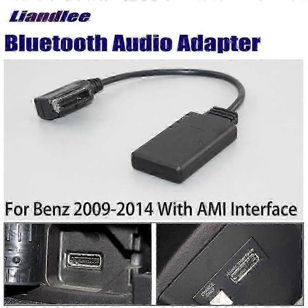 Bil Bt-adapter til R/W/S/SLK/SLS/ML/GL/GLK Class Aux Interface Bluetooth Audio Decoder Trådløs Kabine Benz R Class