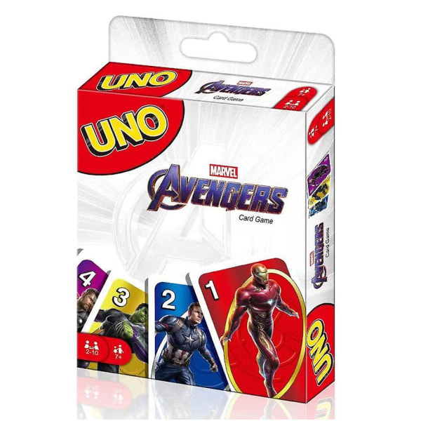 Mattel Games Uno Roligt underhållning Brädspel Roligt spelkort Presentförpackning Uno kortspel 7