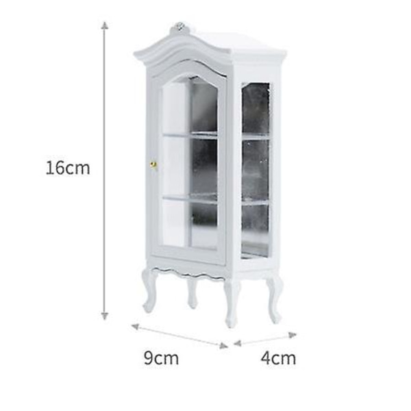 Miniatyyrihuonekalut Lelut Nukkekoti DIY Koriste Tarvikkeet Mini Puhdas Valkoinen Kaari Top Kokoelma C