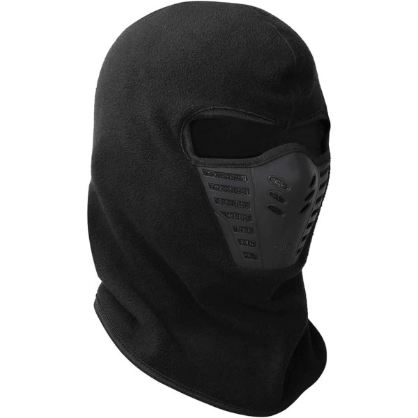 Miesten Balaclava - Airsoft-naamio - Kasvosuojus - Pyöräilytarvikkeet - Kaulansuojus - Sukellusnaamio Balaclava - Ninja-naamio - Yksi koko - Musta