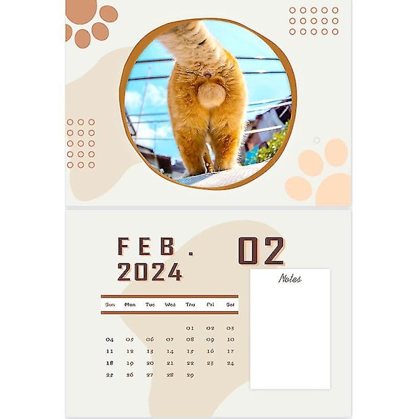 Kattebag 2024 Til Katteelskere Sjov Katte Kalender, Killing Bag Kalender 2024 Månedlige Vægkalender Søde Sjove Hunderacer Kb Multicolor
