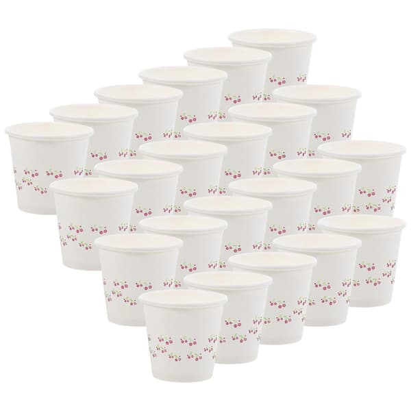 100 stk. små smaksprøvekopper, papirkopper, drikkekopper for smaksprøver 50 ml