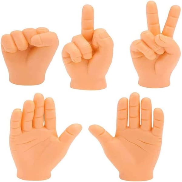 Små hender Små hender Fingerdukker Mini Fingerhender Middl