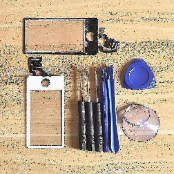 Til iPod Nano 7. generation front touch screen digitizer panel udskiftningsdel til iPod Nano 7 front touch panel skærm White