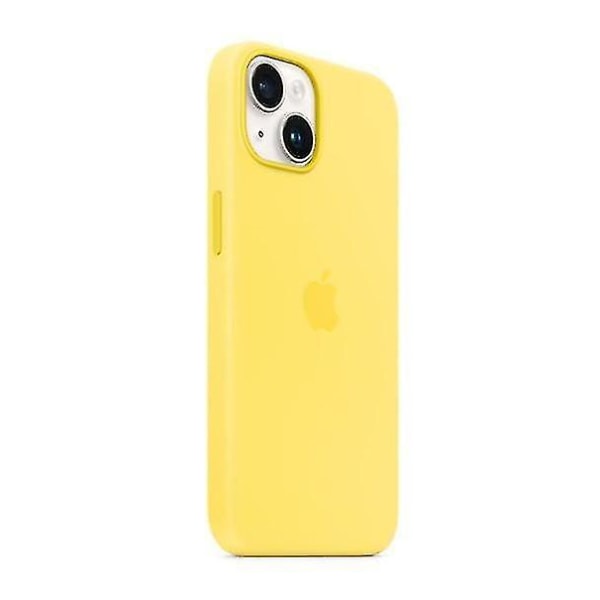 Silikon deksel til iPhone 14-yu Canary Yellow