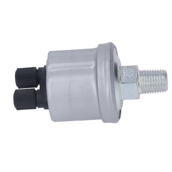 Olietryksensor 1/4 NPT 0 til 10 bar motorolietryktransducer til VDO dieselgenerator mat dobbelthoved