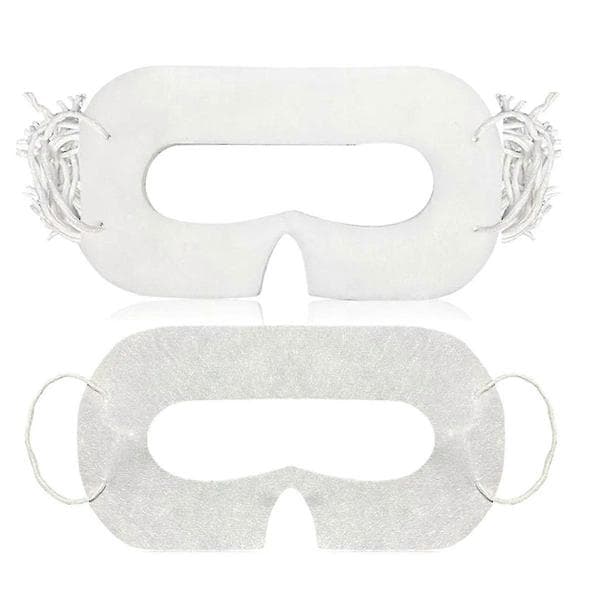 100 stk. universel engangs VR-øjnemaske til Quest 3 headset-tilbehør vit