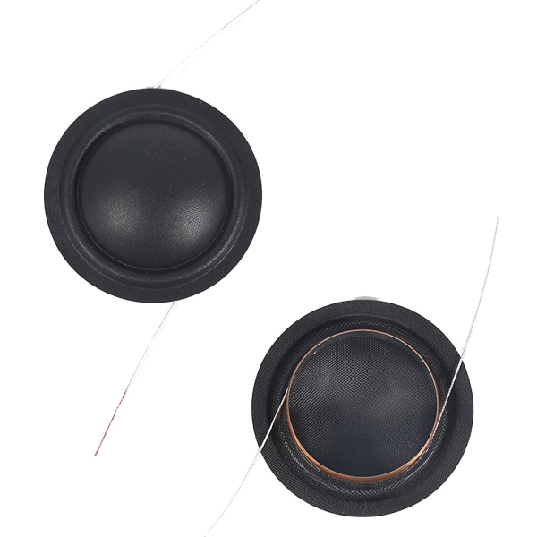 2 st/set 20,4 mm membran diskant röstspole 20,4 mm kärntweeter membran Transparent 20mm