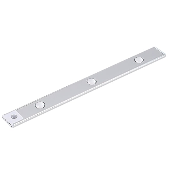 Trådløs underskapsbelysning, oppladbar med USB-lader, dimbar LED-garderobelampe av høy kvalitet, hvit white 40cm