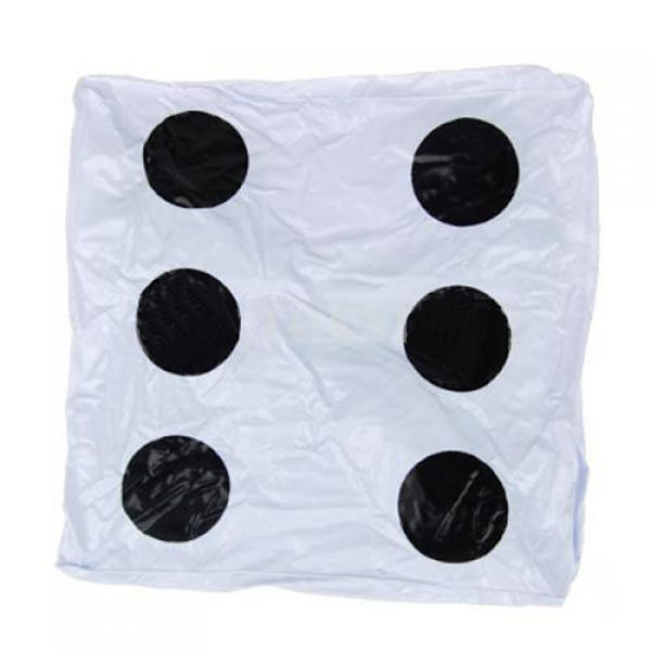 28cm Jumbo Stor Oppblåsbar Terning Prikk Diagonal Gigant Leke Fest Luft