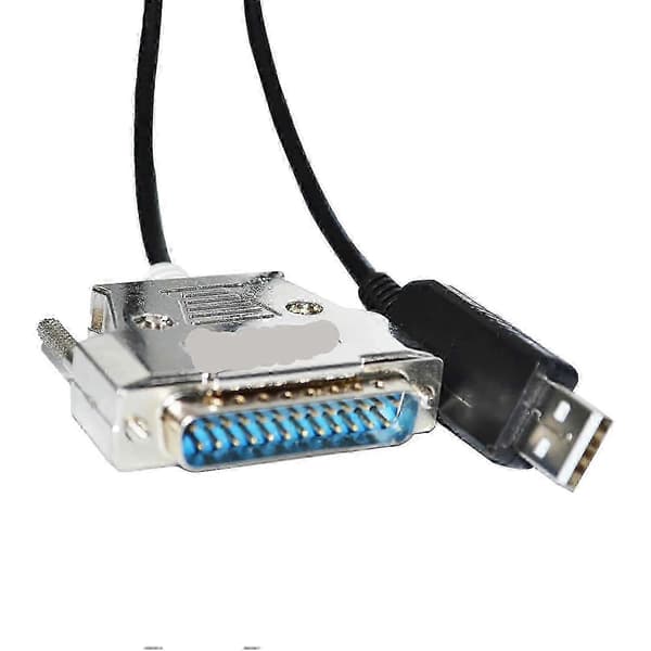 USB til DB25 Han RS232 Serielkabel, 5m D-Sub 25-benet Adapter til Seriel Kommunikation
