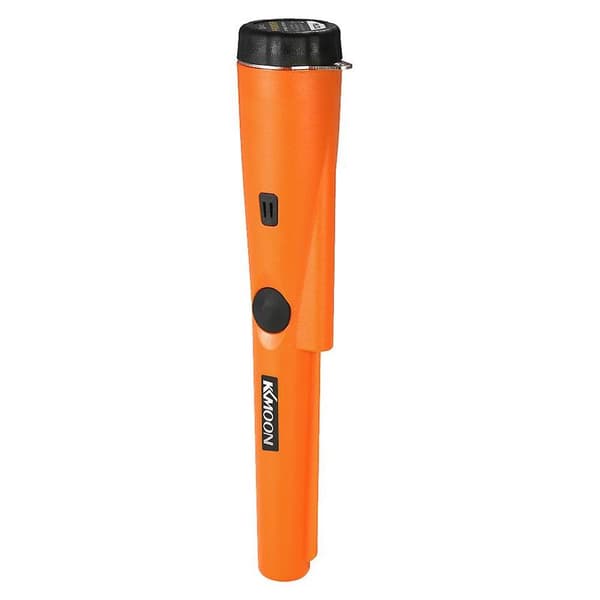 Pinpointer Metaldetektor Bærbar Pin Pointer Skattejagt Værktøj Orange
