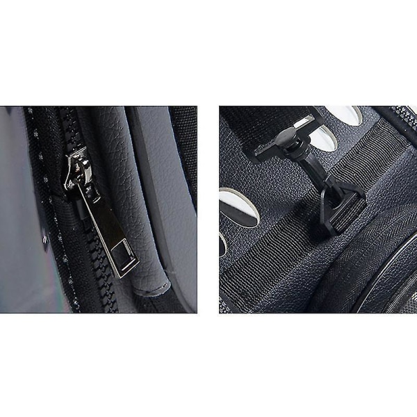 Bæretaske til hund kat foldbar bur sammenklappelig kasse håndtaske bæretasker kæledyr forsyninger transpo