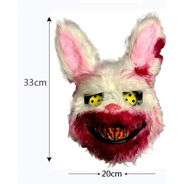 Halloween Bunny Skræmmende maske