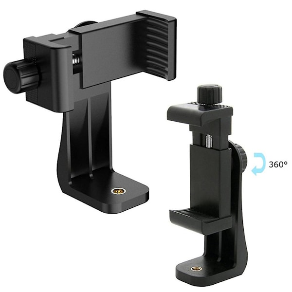 Universell mobiltelefonhållare 360 smartphone compound båge adapter för smartphone kamera 2 installationsmetoder