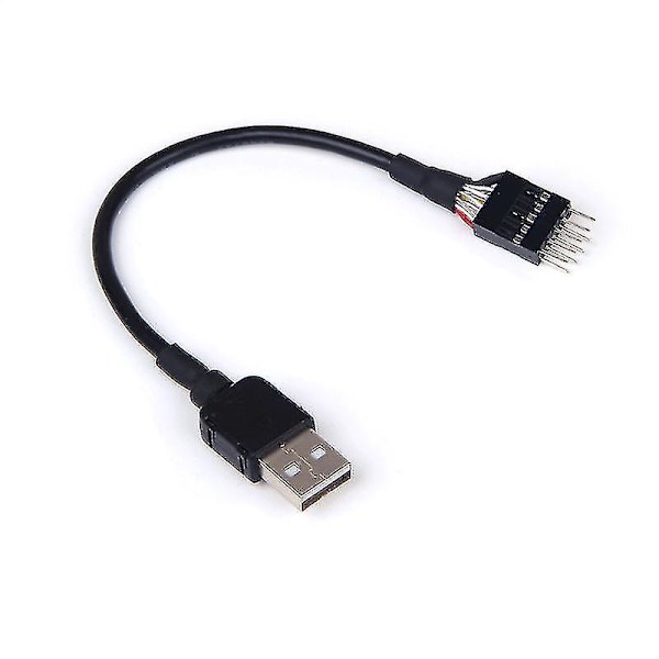 9-stiftshane till extern USB A-hane PC moderkort intern dataförlängningskabel Hfmqv