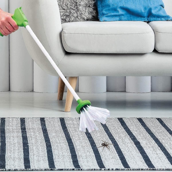 Spindelfångare, extra lång fälla med handtag för att säkert och humant ta bort spindlar och insekter