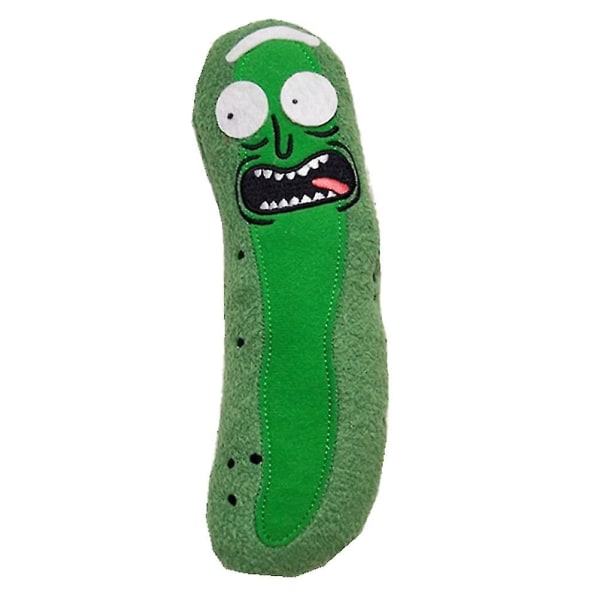 Pickle Rick Plyschleksak Kudde - 7,9 tum Fylld Vetenskapsman Samlarobjekt - Rick And Morty Fangleksak För Pojkar Flickor Jul