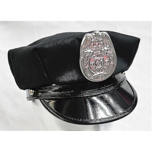 Adult America U.S. Police Dirty Cop Officer Costume - Umorden Halloween Fancy Cosplay tøj til mænd