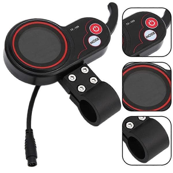 TF-100 Display Dashboard til Elektrisk Scooter Multifunktionel LCD Display Skærm Kontrolpanel 5pin