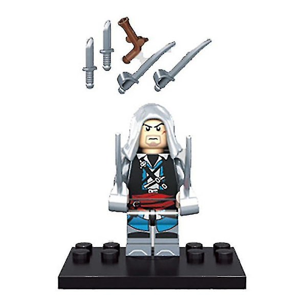 Timubike Minifigures Assassin Creed Series Kenway Firenze Byggeklosser Montert Roterende Leker