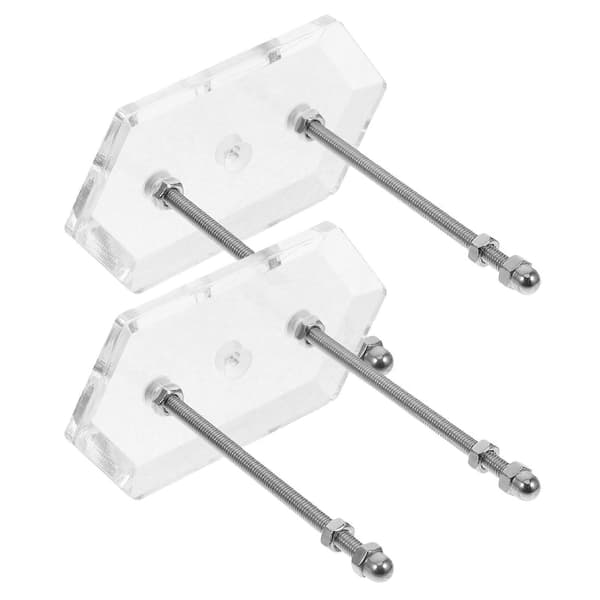 Skateboard Väggfäste Rack Förvaring Display För Modern Estetisk Rum Förbättring 2st Silver