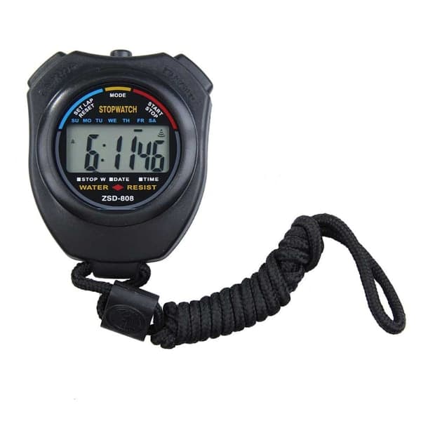 Timer / Stoppeklokke Svart