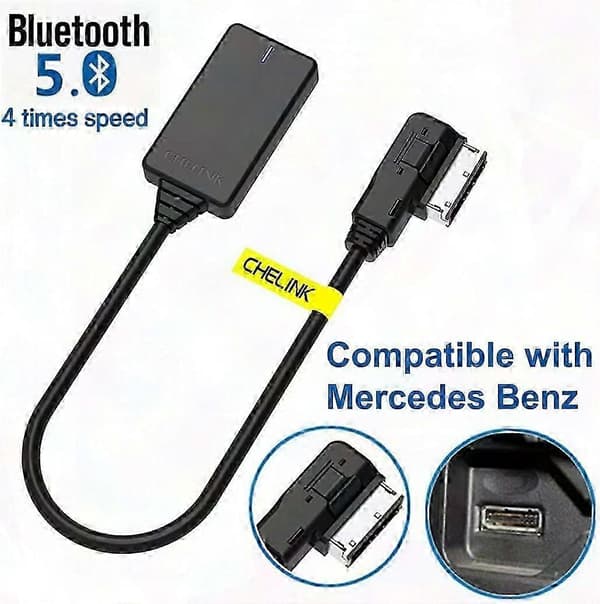 Bluetooth 5.0 lydadapter for W212 S212 C207, trådløs AMI MMI grensesnittmottaker