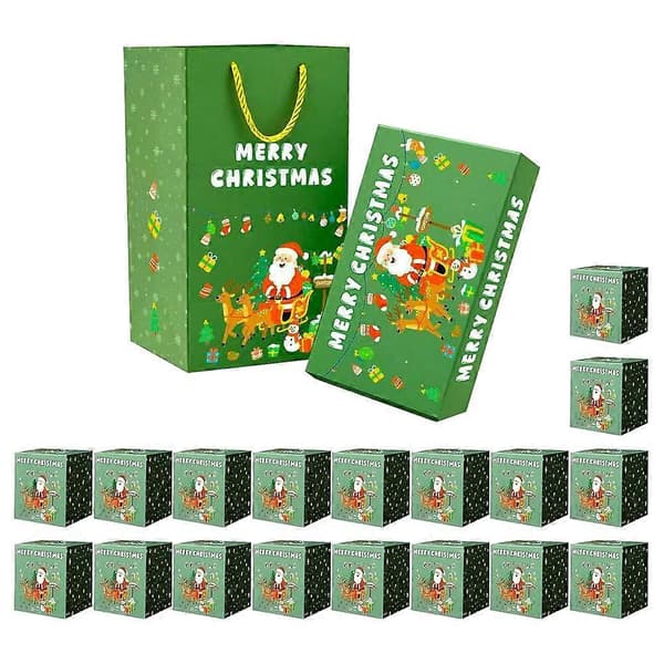 Vikbar Pop-up Presentförpackning Julklappsförpackning