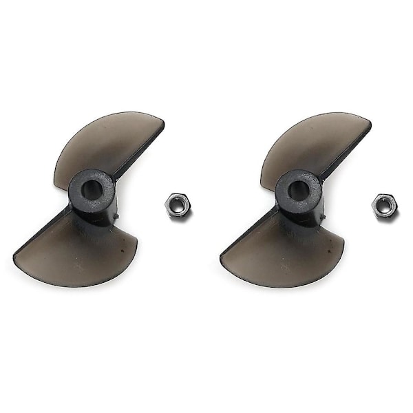 2 stk Ft012-9 Ror Halepropell 2 Blad Propell for Ft012 2.4g Børsteløs Rc Båt Reservedeler