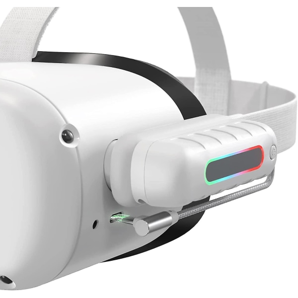 Akkupaketti Oculus Questille 2 5000 mAh kevyt kannettava VR, laajennettu power , pidennetty 2,5 tunnin soittoaika
