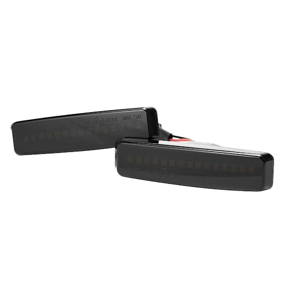 LED Side Marker Lys Dynamisk Røgfyldt Blinklys Til E39 5er 1995-2003