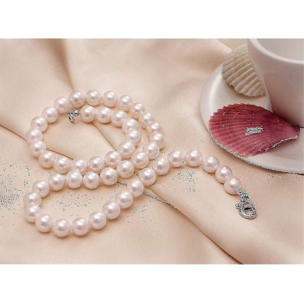 2023 Pärlhalsband Män Enkla Handgjorda Strand Pärlhalsband Ny Trend 45CM