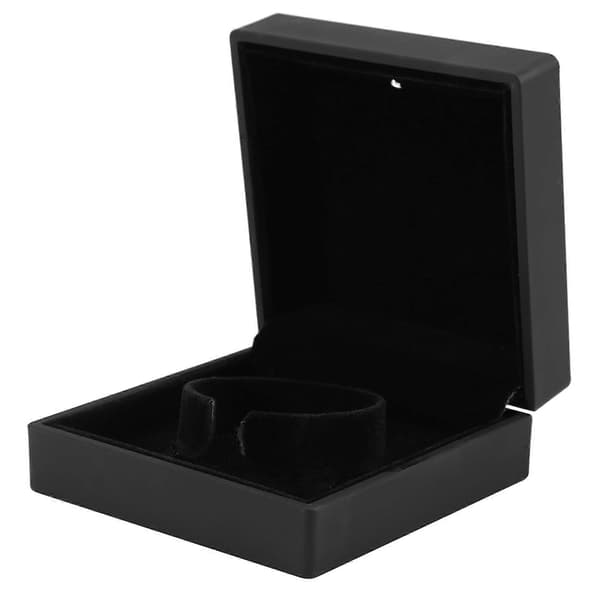 LED-belyst armband- och armringssmyckeskrin för bröllop, presentförvaringsbox (armbandsbox)