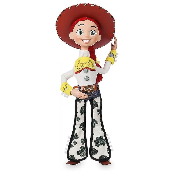 Offisiell Jessie interaktiv snakkende actionfigur fra Toy Story, 15 tommer, med over 10 engelske fraser og lyder, interagerer