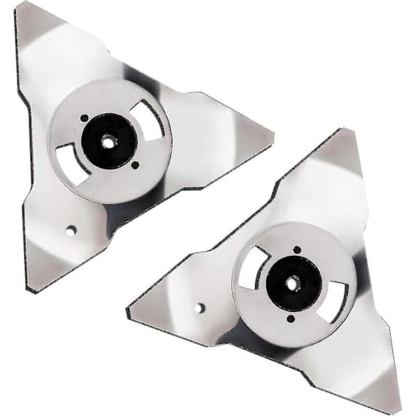 2-pack reservknivar i rostfritt stål för Robomow RS TS MS RC TC MC-modeller - max