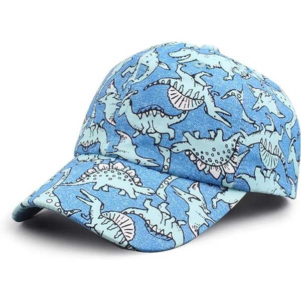 Klassisk Baby Baseball Cap Dinosaur Gutter Jenter Solhatt Bomull Vårsommer Barn Visir hatter