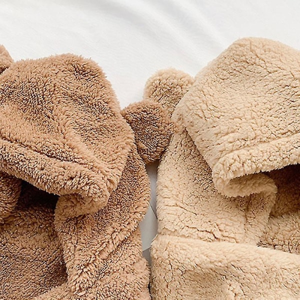 3 i 1 hat tørklæde handsker sæt vinter varme søde bjørneører Plys hættetrøje kasket afslappet Solid tyk bomuld