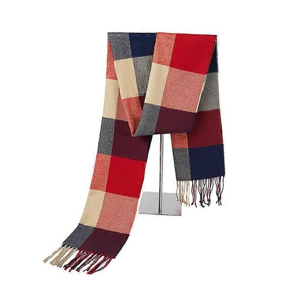 Cashmere Vinter Skjerf for Menn | Cashmere Vinter Skjerf Menn | Vinter Skjerf for Menn - Vinter Black