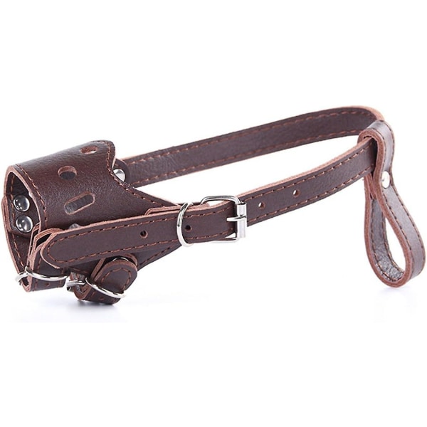 S-Muselire pour Chiens Anti aboiement museliere pour Petit Grand Chien Rglable museliere pour Chien en Cuir