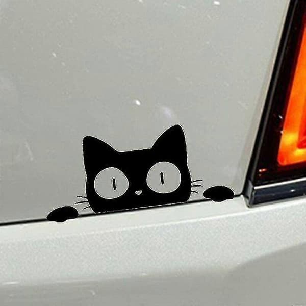Katt og dyr vanntette bilklistremerker