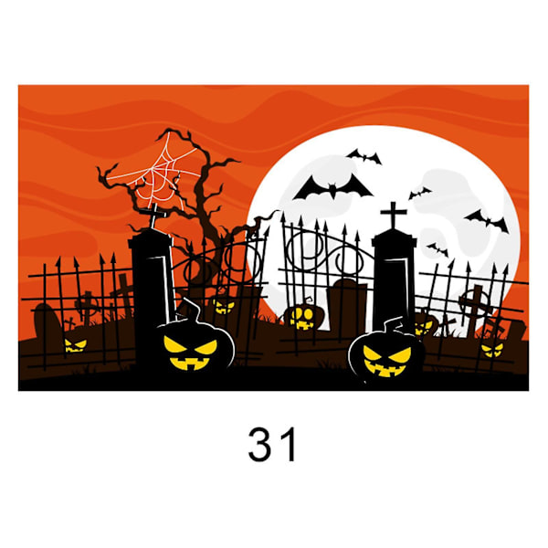 Halloween Dekoration Banner Party Bakgrund Halloween Foto Booth Bakgrund