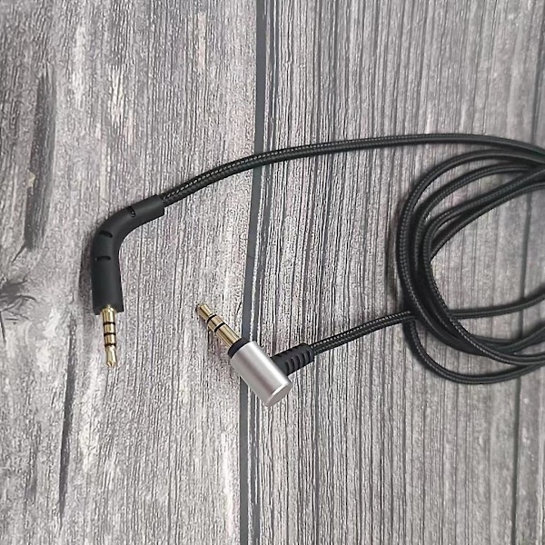 3,5 mm til 2,5 mm Jack Audiokabel til Bowers P7 Udskiftning Nylonflettet Kabel Spiltilbehør 47 tommer