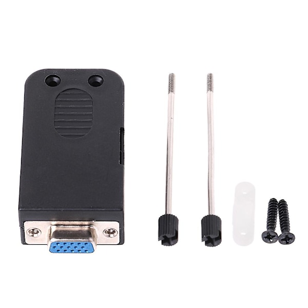D-SUB DB15 VGA Hon/Hona Plug Breakout Terminaler Skruvtyp DIY-kontakt