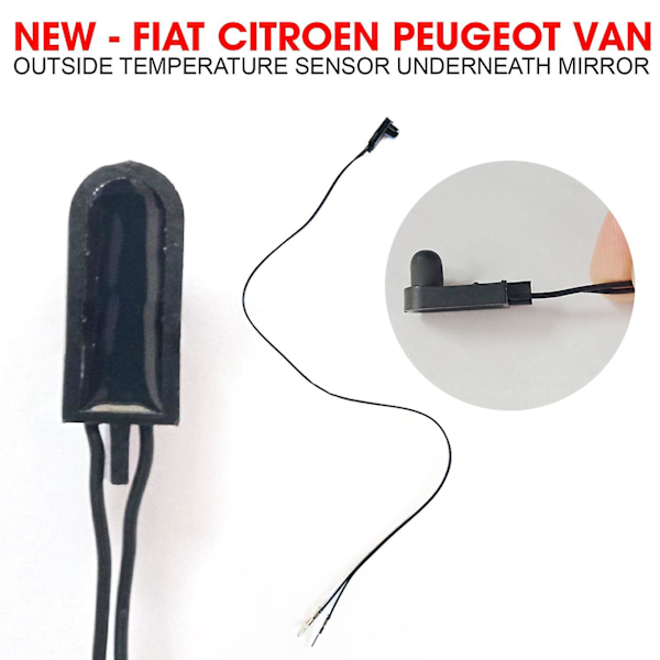 Ny - Fiat Citroen Peugeot Van Udendørs Temperatursensor Under Spejl God